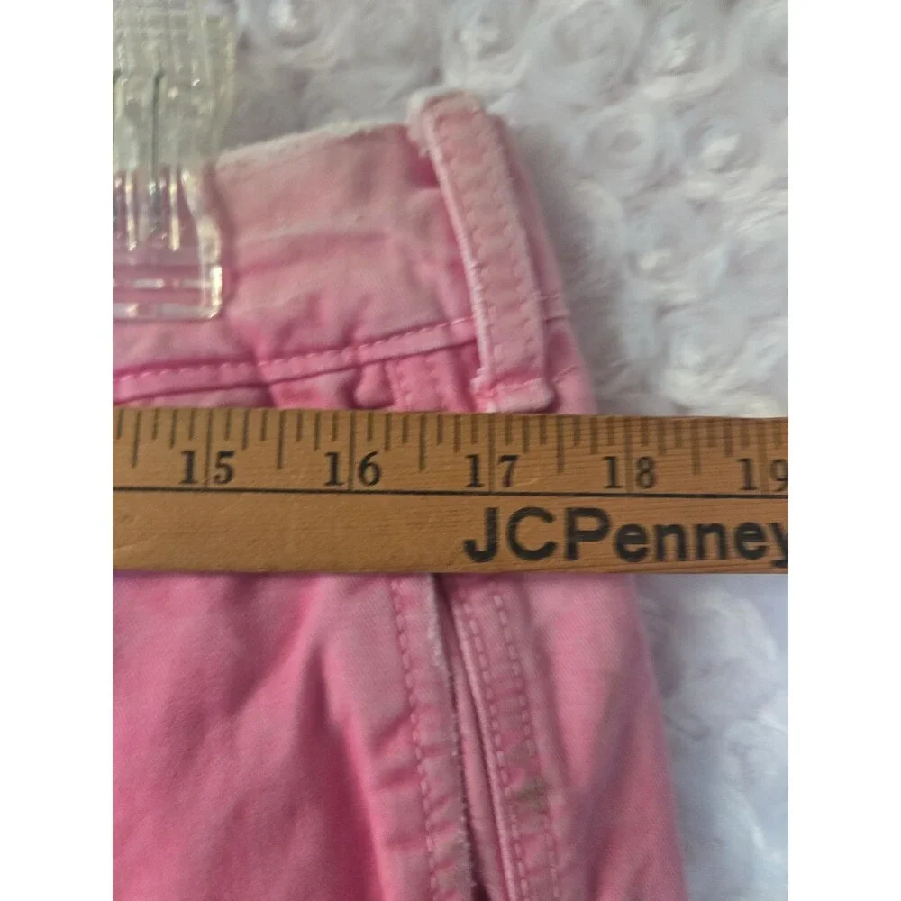 Abercrombie And Fitch Washed Pink Mens Shorts Size 34